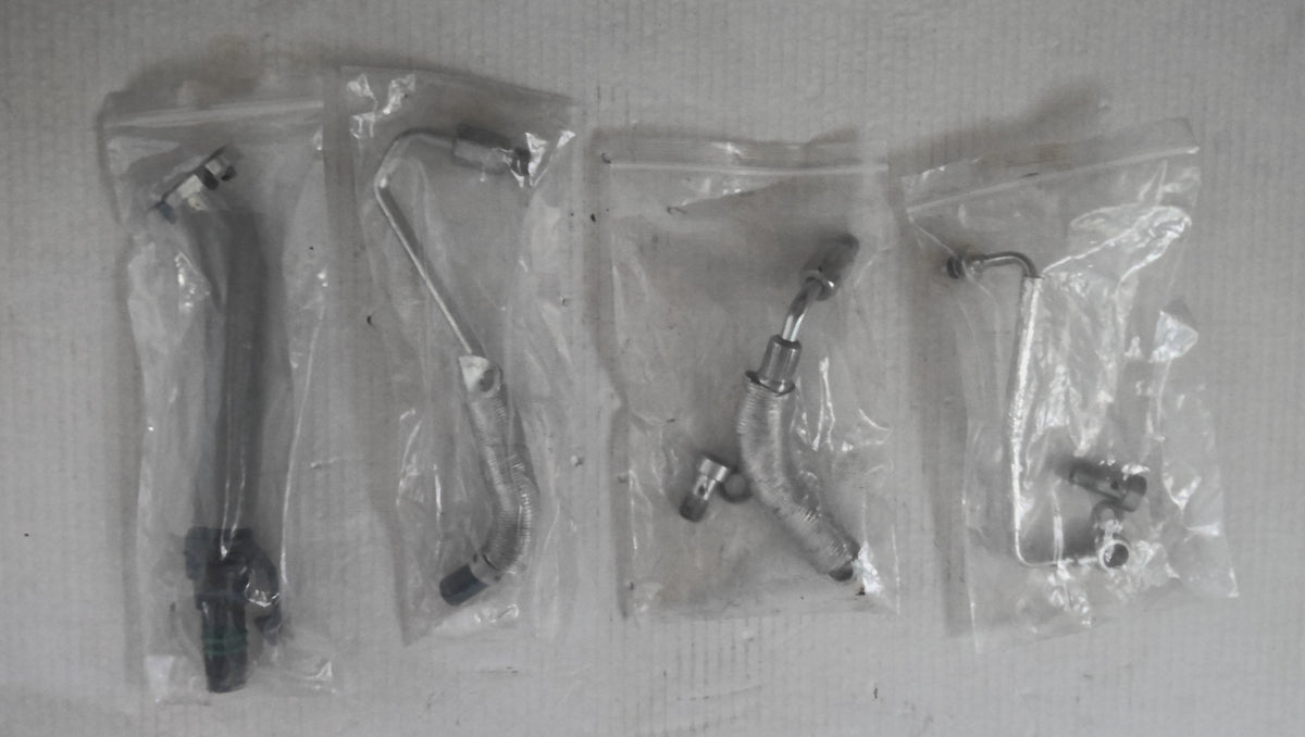Turbo Oil Return Drain Line & Oil Feed Pipe